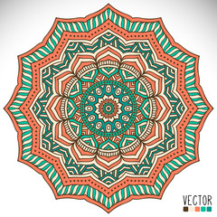 Mandala. Round Ornament Pattern