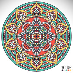 Mandala. Round Ornament Pattern
