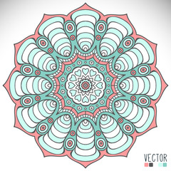 Mandala. Round Ornament Pattern