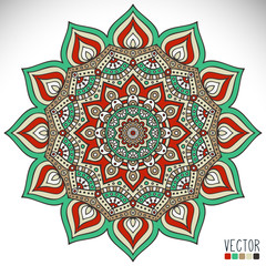 Mandala. Round Ornament Pattern