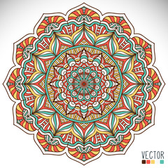 Mandala. Round Ornament Pattern
