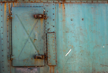 metal panel door