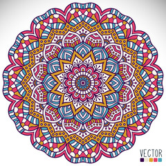 Mandala. Round Ornament Pattern