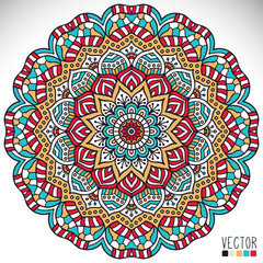 Mandala. Round Ornament Pattern