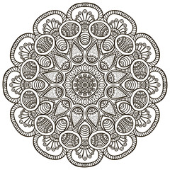 Mandala. Round Ornament Pattern