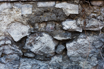 texture of old rock wall