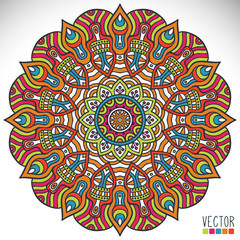 Mandala. Round Ornament Pattern