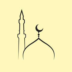 mosque vector
