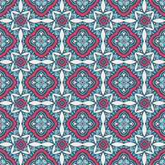 Vector ethnic seamless pattern
