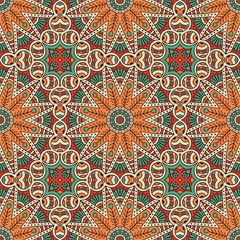 Vector ethnic seamless pattern