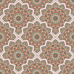 Vector ethnic seamless pattern