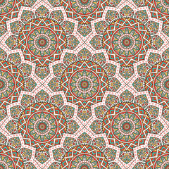 Vector ethnic seamless pattern