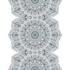 Vector ethnic seamless pattern