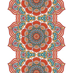 Vector ethnic seamless pattern
