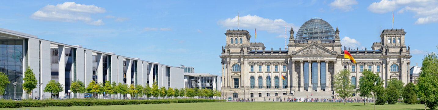 Reichstag Building -Stitched Panorama