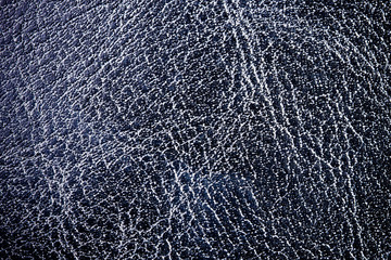 Black leather texture.