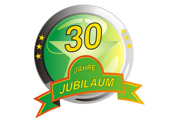 30 Jahre Jubil&auml;um