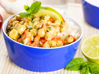 Kichererbsencurry - Curry with chick peas