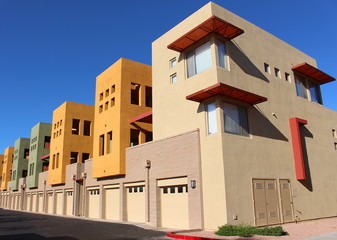 Fototapeta premium Modern Colorful Apartment
