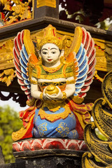 Fototapeta premium angel statue in Hindu concept, Nusa Penida, Indonesia