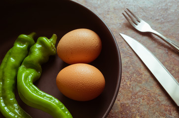 Preparation of breakfast