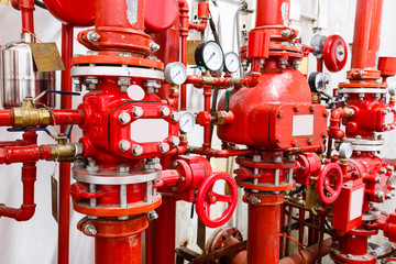 Industrial fire control system