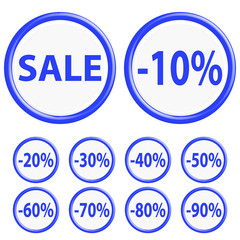 Button sale