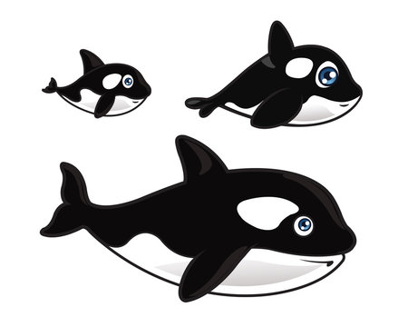 Whale Cartoon Mascot