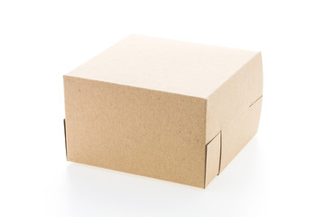 Brown paper box