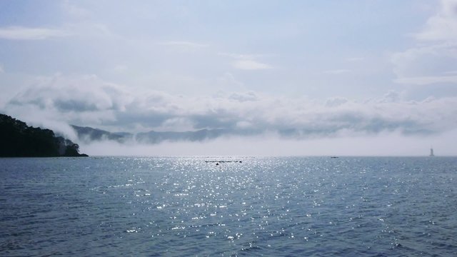 霧の海 水面を漂うやませ タイムラプス１