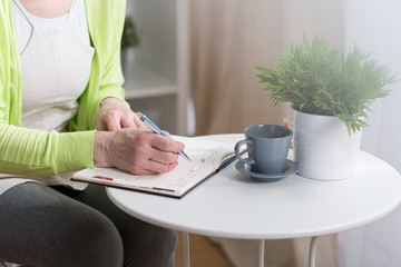 Checking the calendar