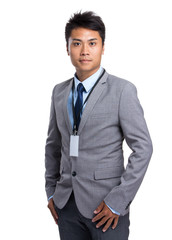 Young businessman portrait