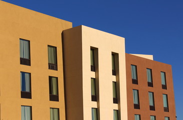 Colorful Apartment Building