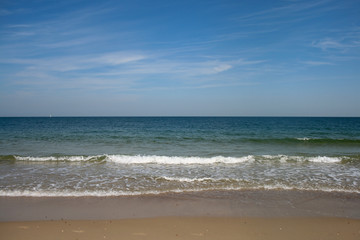 landscape coast North Sea