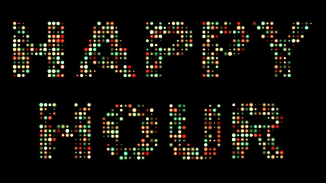 happy hour led lights
