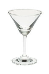 cocktail glas isolated on a white background