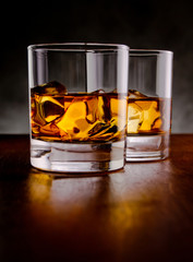 Two whiskeys