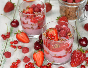 Dietary yogurt dessert