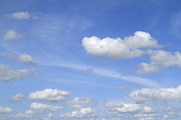 Blue sky and cloud