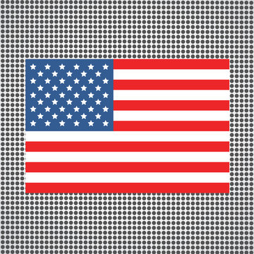 tag american flag for independence day