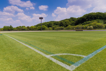 サッカーのグランド © キャプテンフック