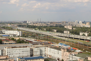 Panorama of the City of St. Petersburg
