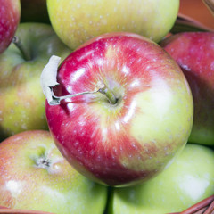 fresh apples background