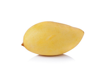 yellow mango on the background