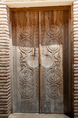 Door from monastyr in Sighnaghi