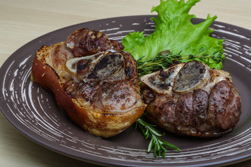 Pork knee steack