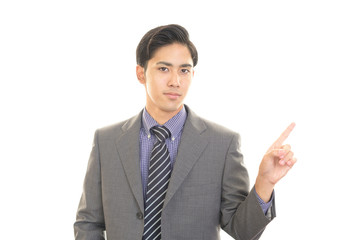 笑顔のビジネスマン