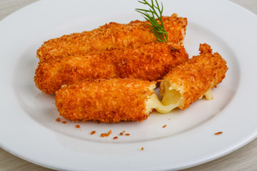 Fried cheese