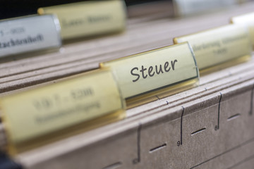 Karteireiter Steuer alt © Ralf Geithe