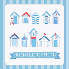 Hand Drawn Beach Collection Vectors
